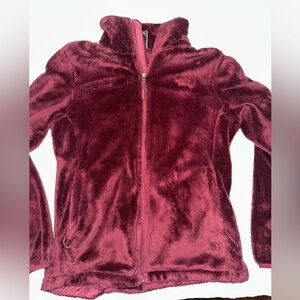 the north face zip up jacket size M